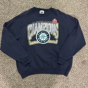 Vintage Lee sport Seattle mariners 1997 champions sweatshirt